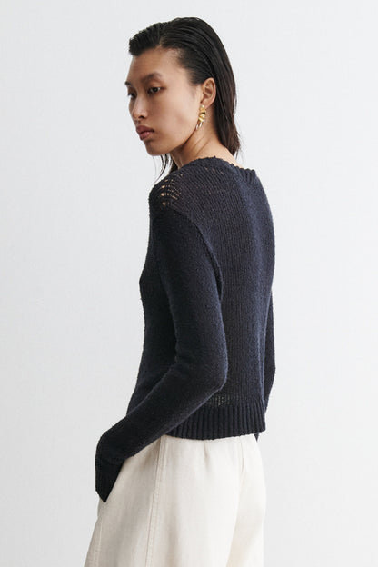 Barca Pullover Midnight - Rachel Comey