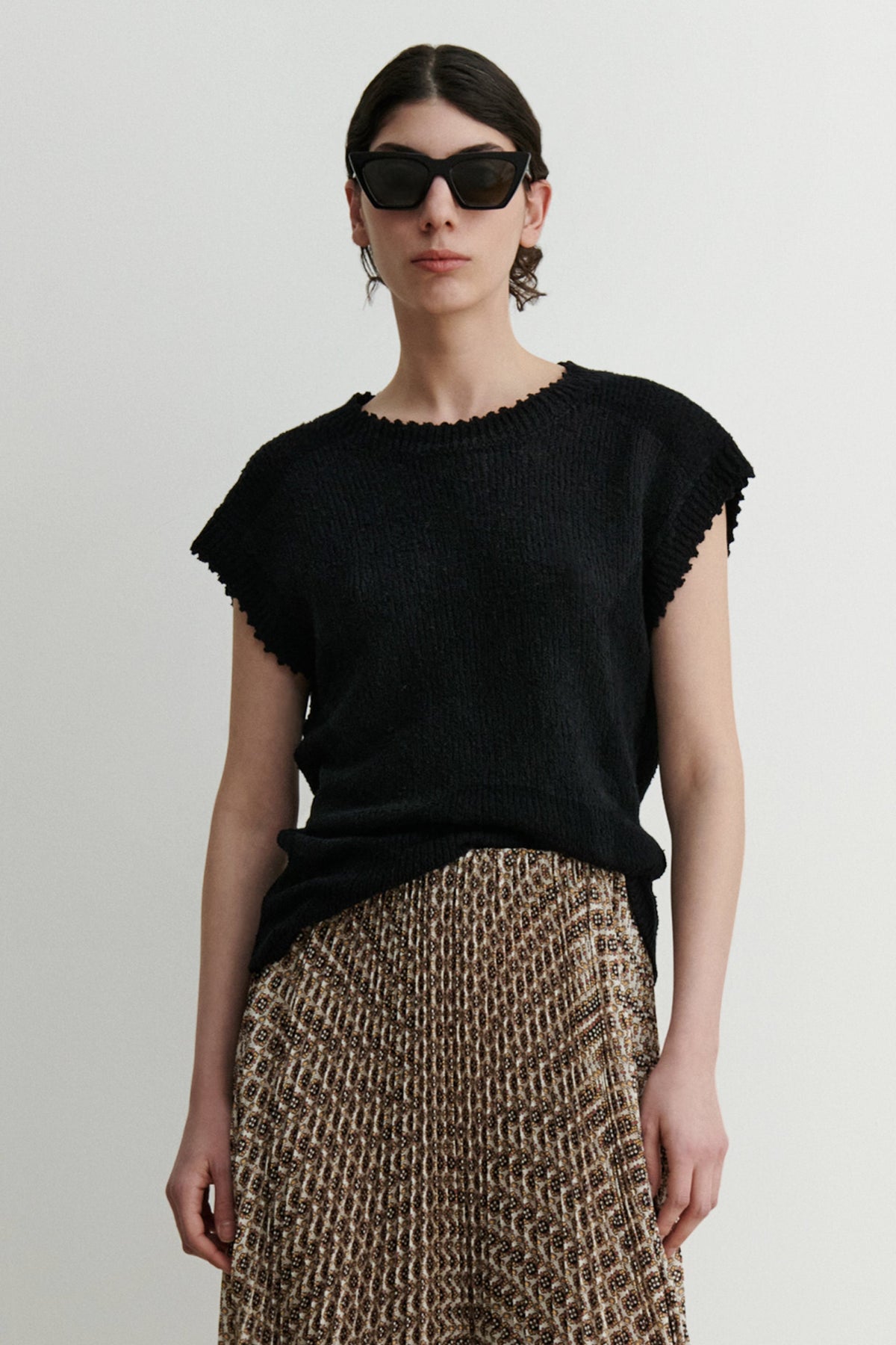 Julie Top Black - Rachel Comey