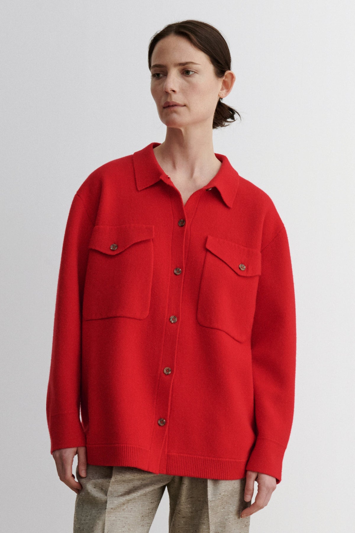 Willans Jacket Red - Rachel Comey