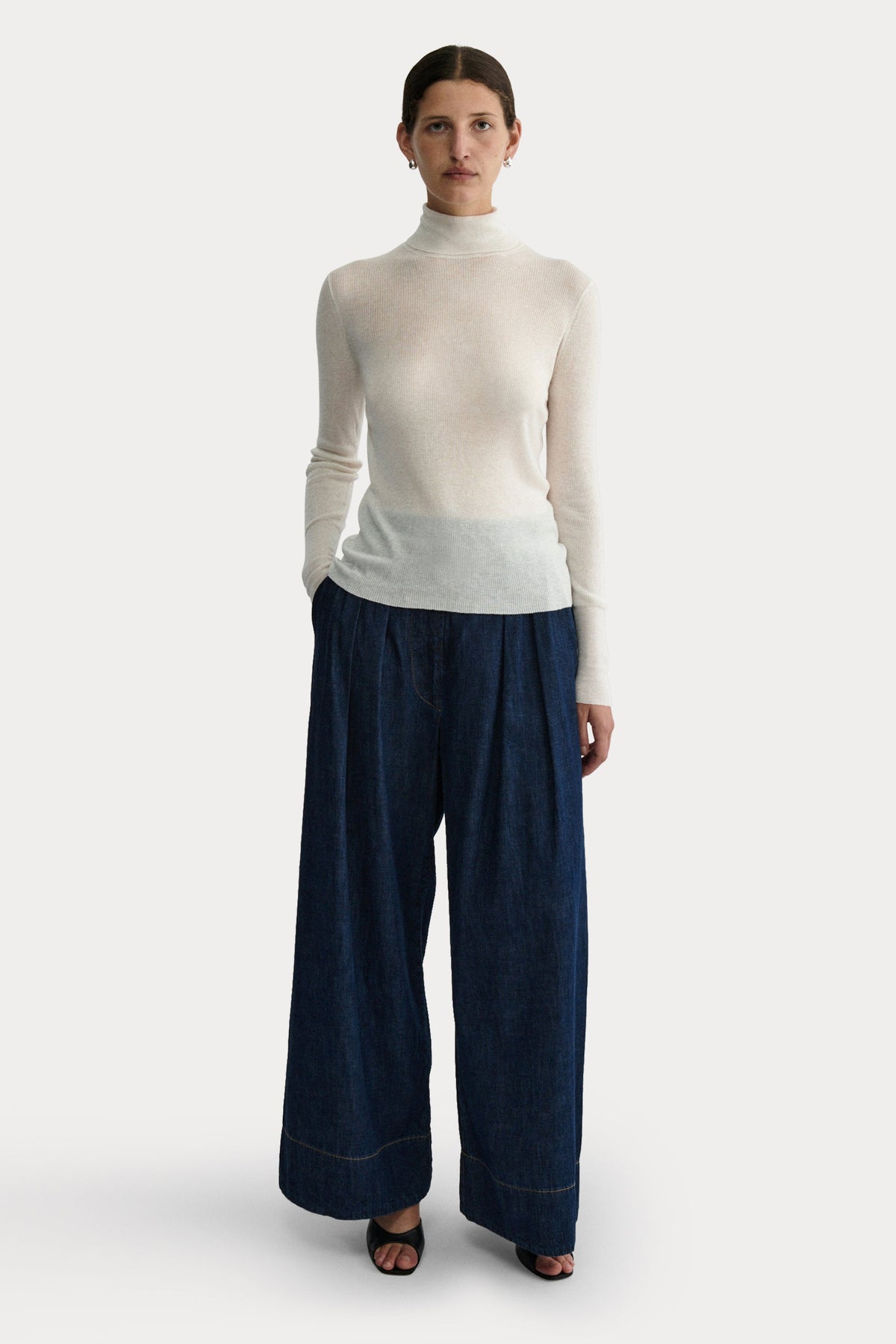 Lehto Turtleneck Ivory - Rachel Comey