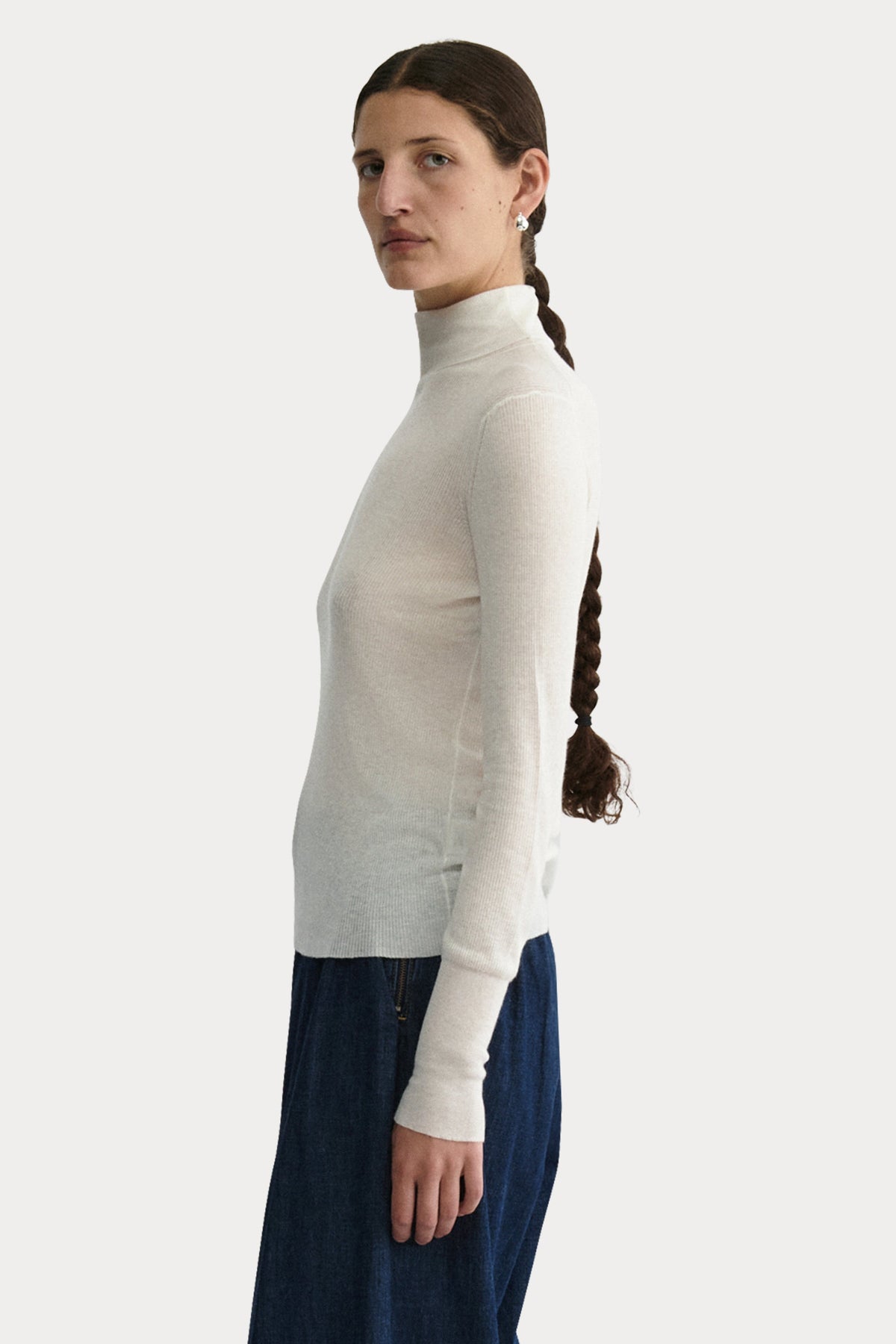 Lehto Turtleneck Ivory - Rachel Comey