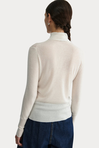 Lehto Turtleneck Ivory - Rachel Comey