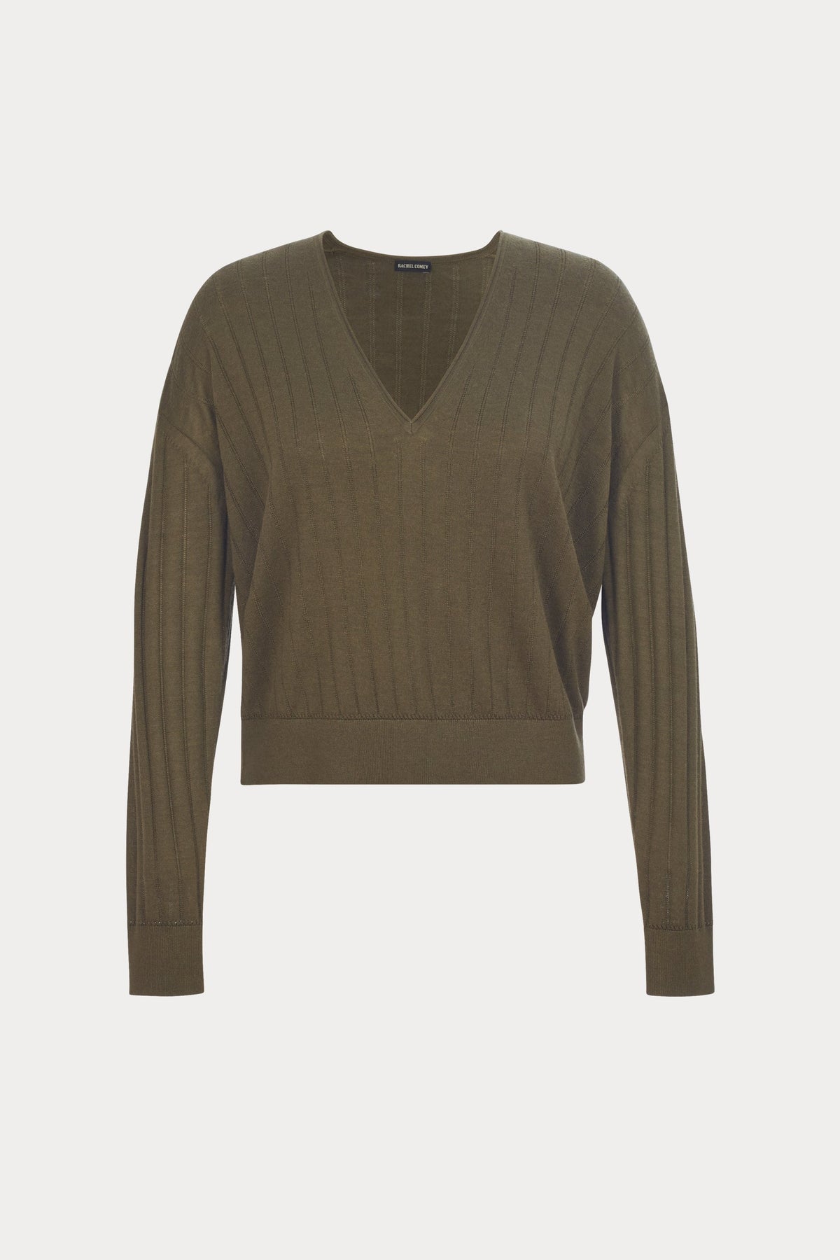 Marion V-Neck Black - Rachel Comey