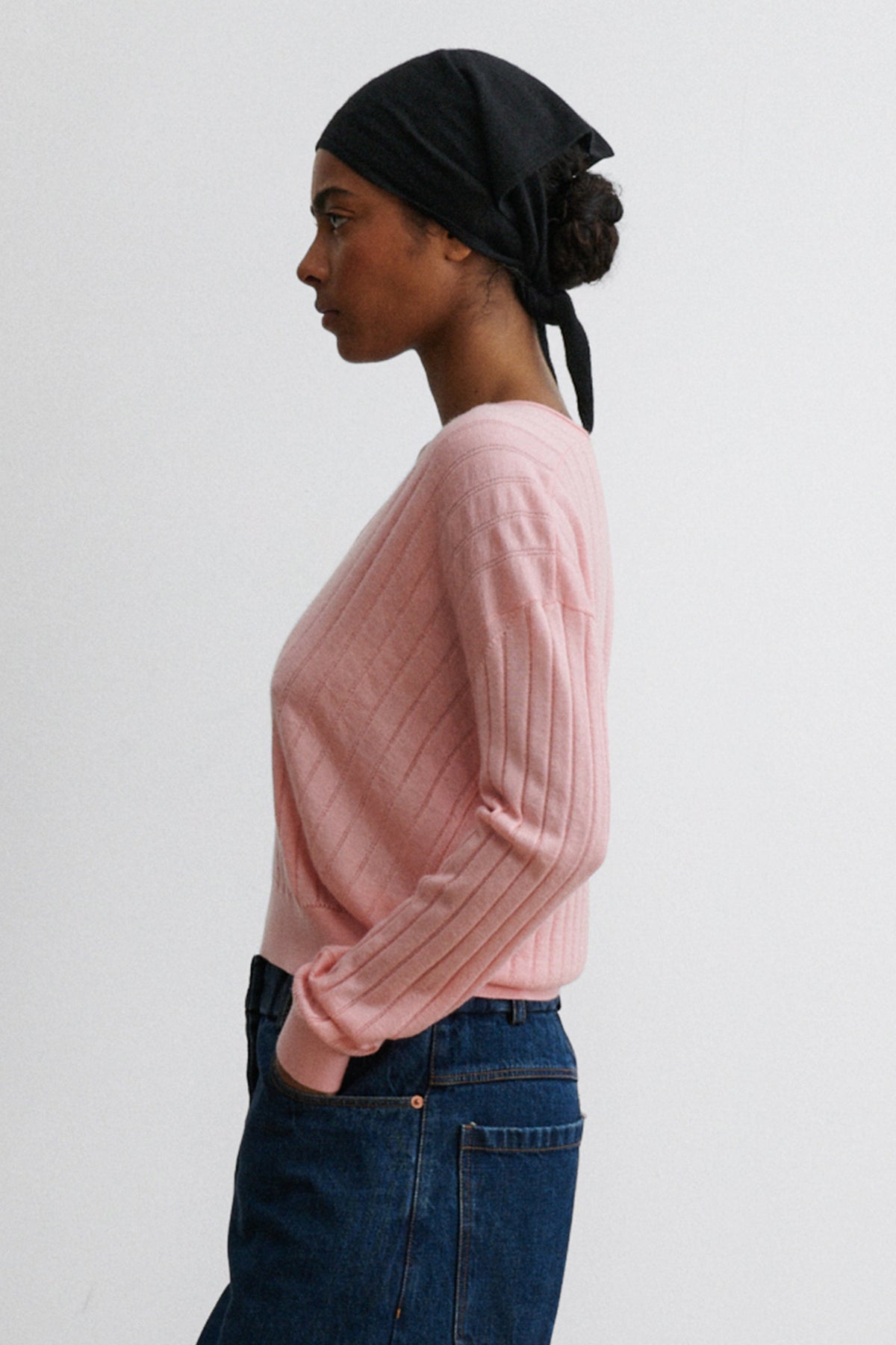Marion V-Neck Black - Rachel Comey
