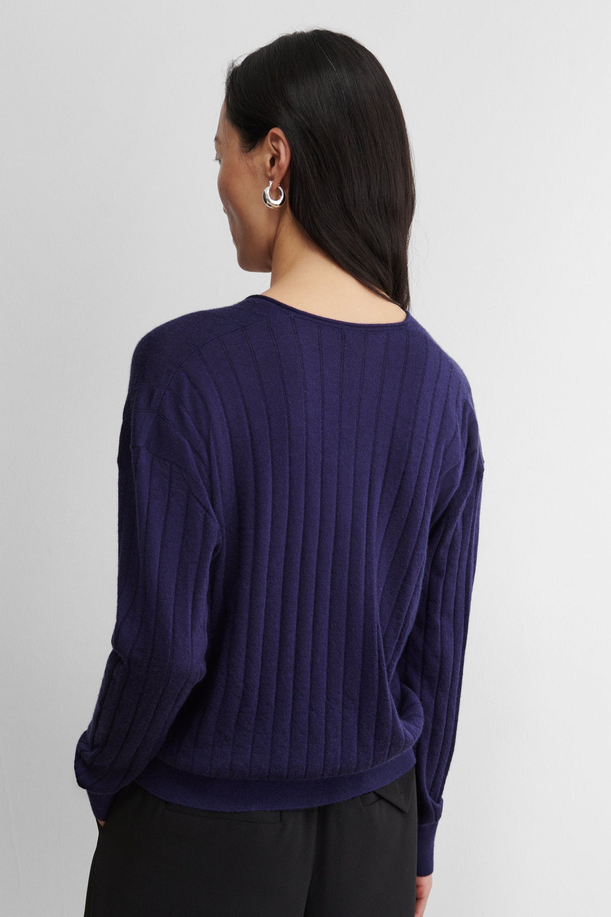 Marion V-Neck Black - Rachel Comey
