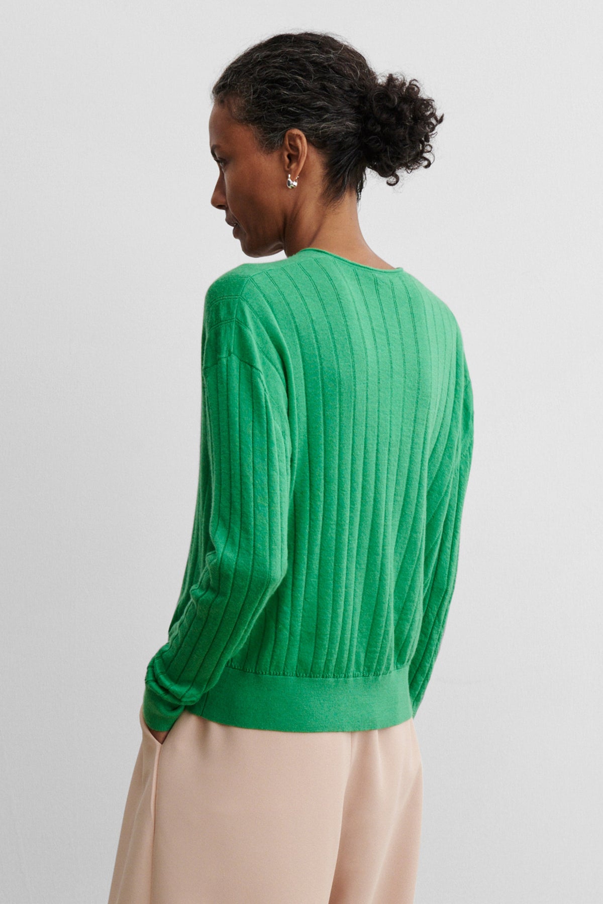 Marion V-Neck Black - Rachel Comey