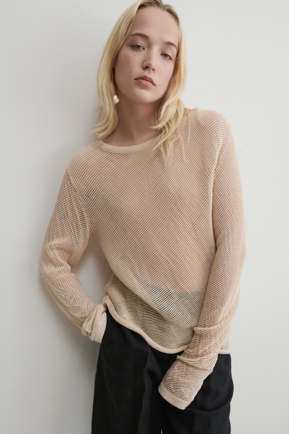 Lane Top Black - Rachel Comey