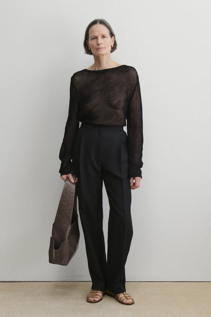 Lane Top Black - Rachel Comey