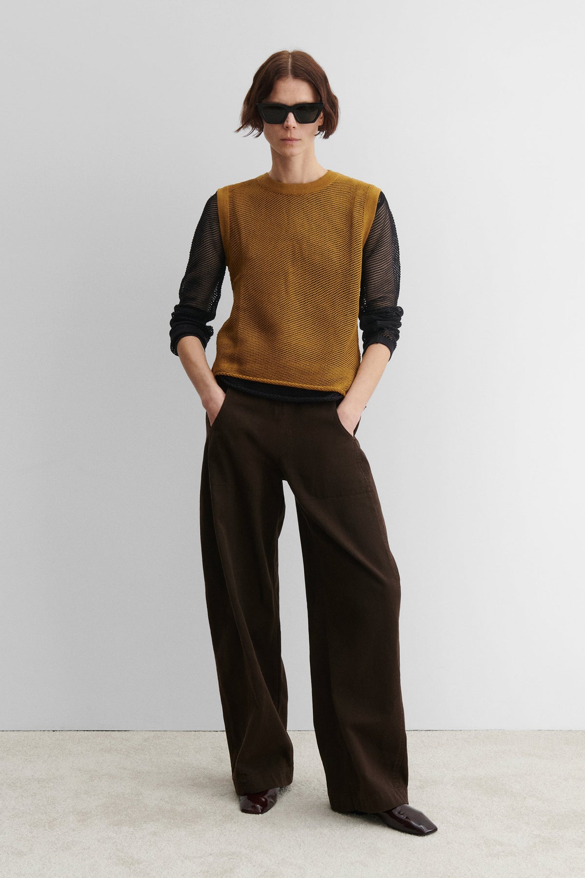 Lane Top Black - Rachel Comey