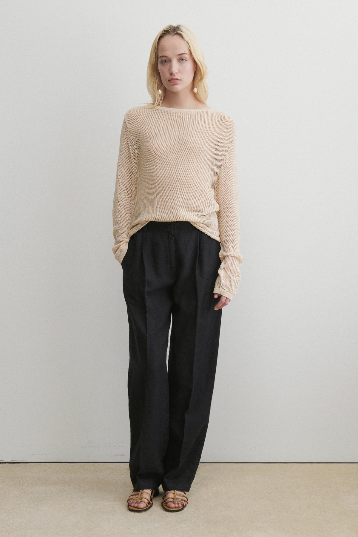 Lane Top Black - Rachel Comey