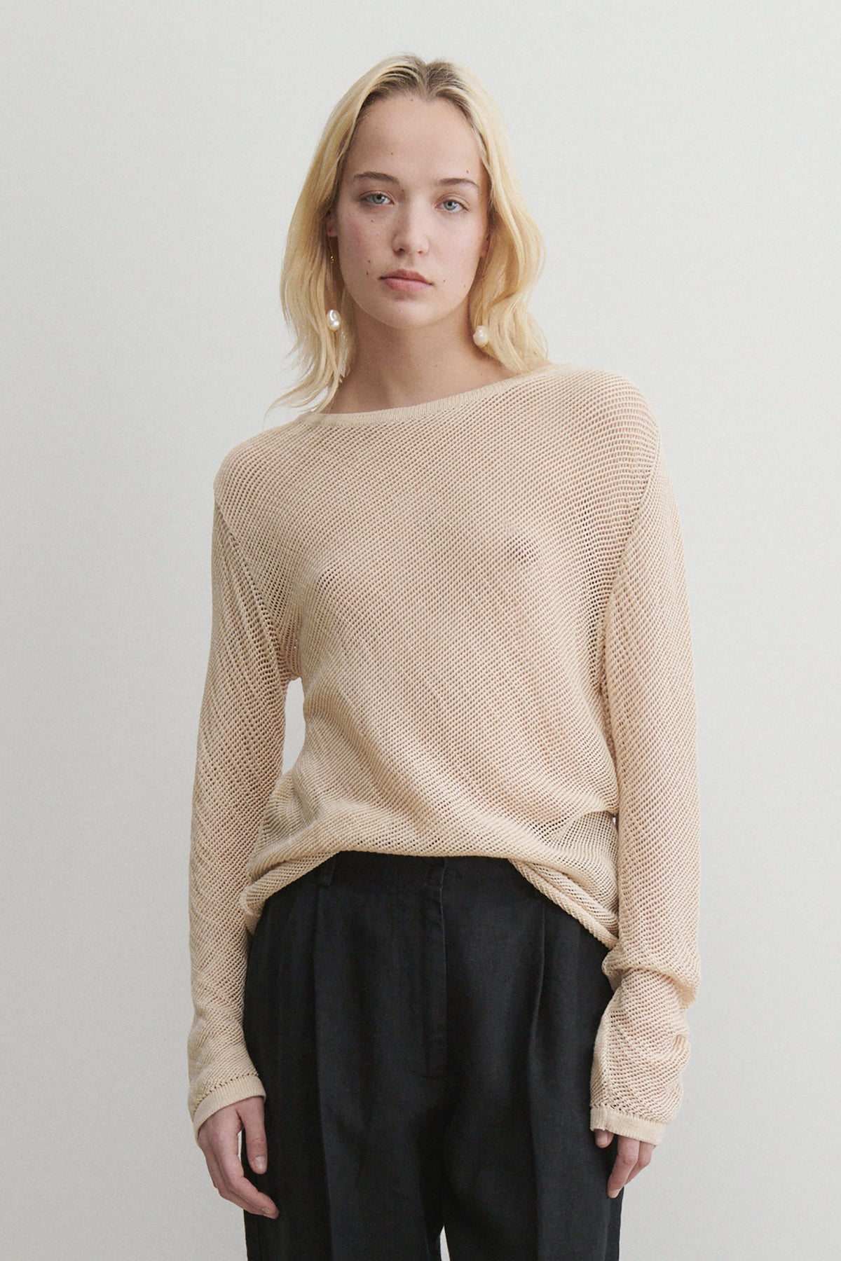 Lane Top Black - Rachel Comey