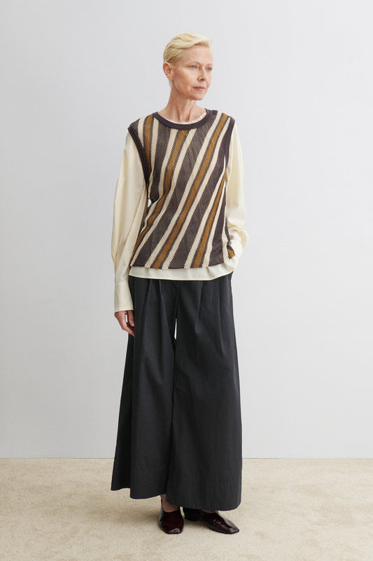 Rhett Tank Charcoal Multi - Rachel Comey