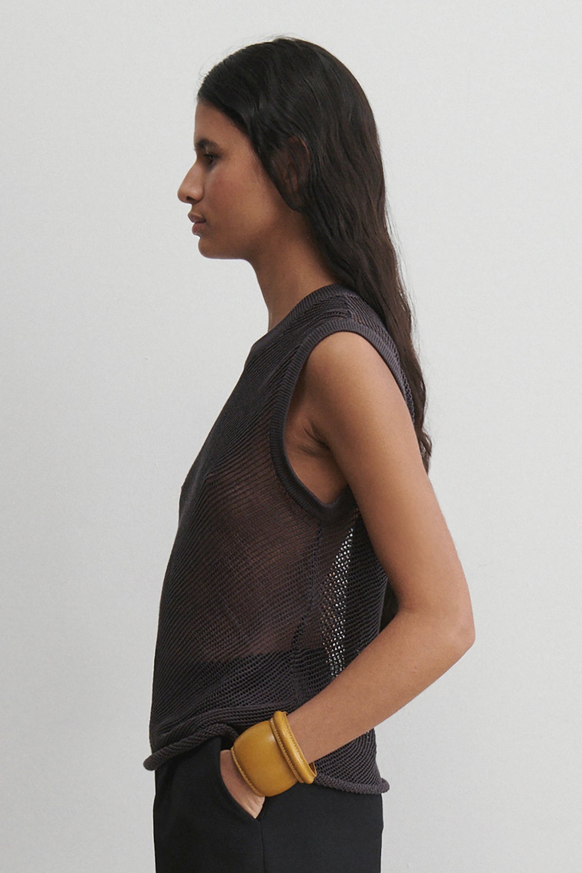 Rhett Tank Charcoal Multi - Rachel Comey