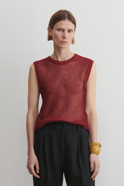 Rhett Tank Charcoal Multi - Rachel Comey