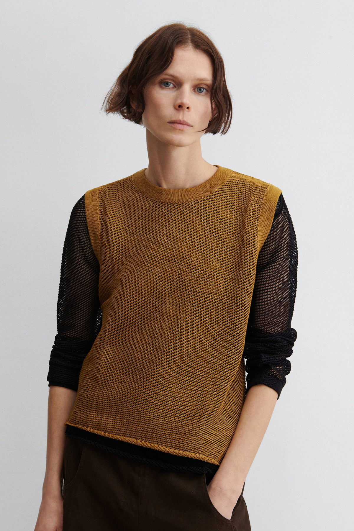 Rhett Tank Charcoal Multi - Rachel Comey