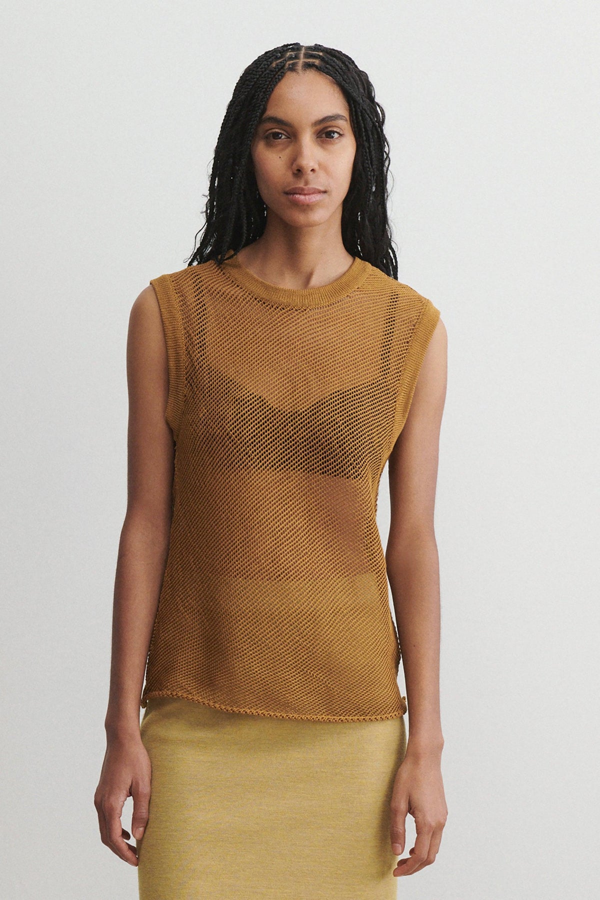 Rhett Tank Charcoal Multi - Rachel Comey