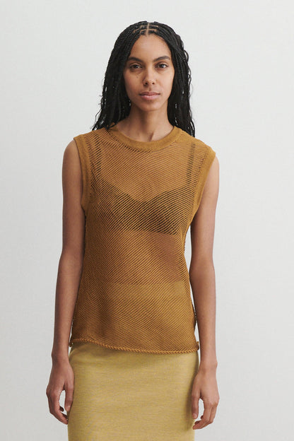 Rhett Tank Charcoal Multi - Rachel Comey