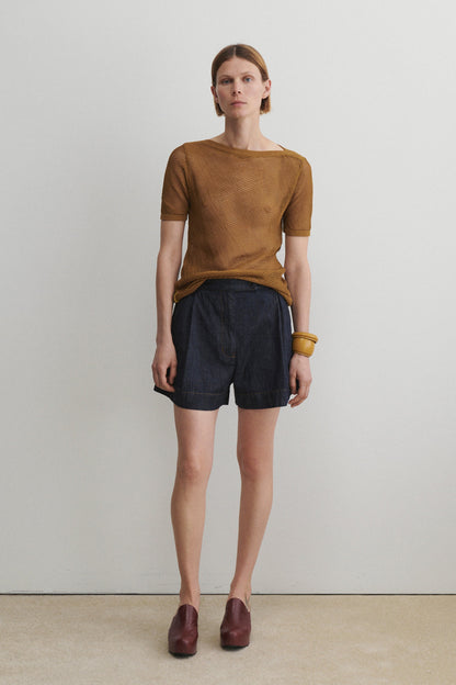 Dahlia Top Charcoal - Rachel Comey