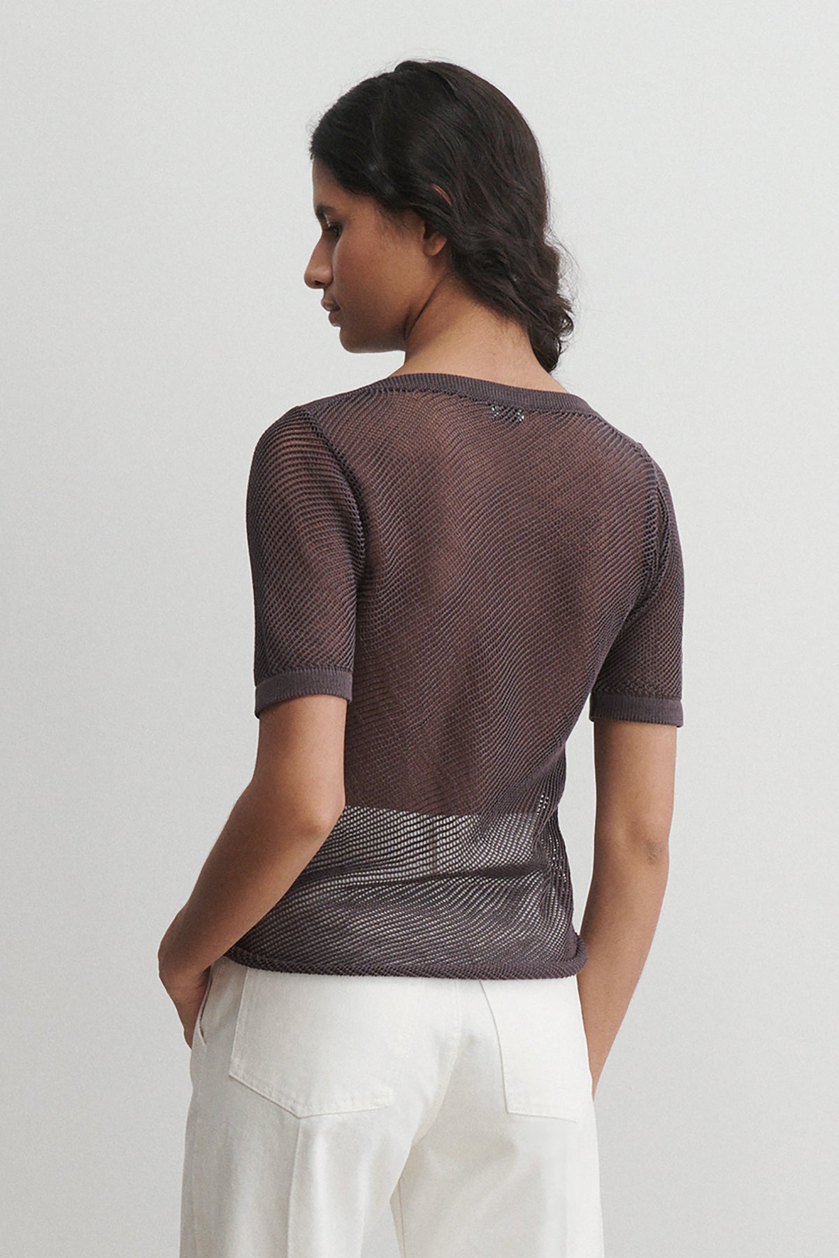 Dahlia Top Charcoal - Rachel Comey