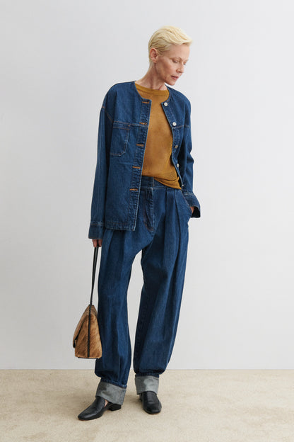 Dahlia Top Charcoal - Rachel Comey