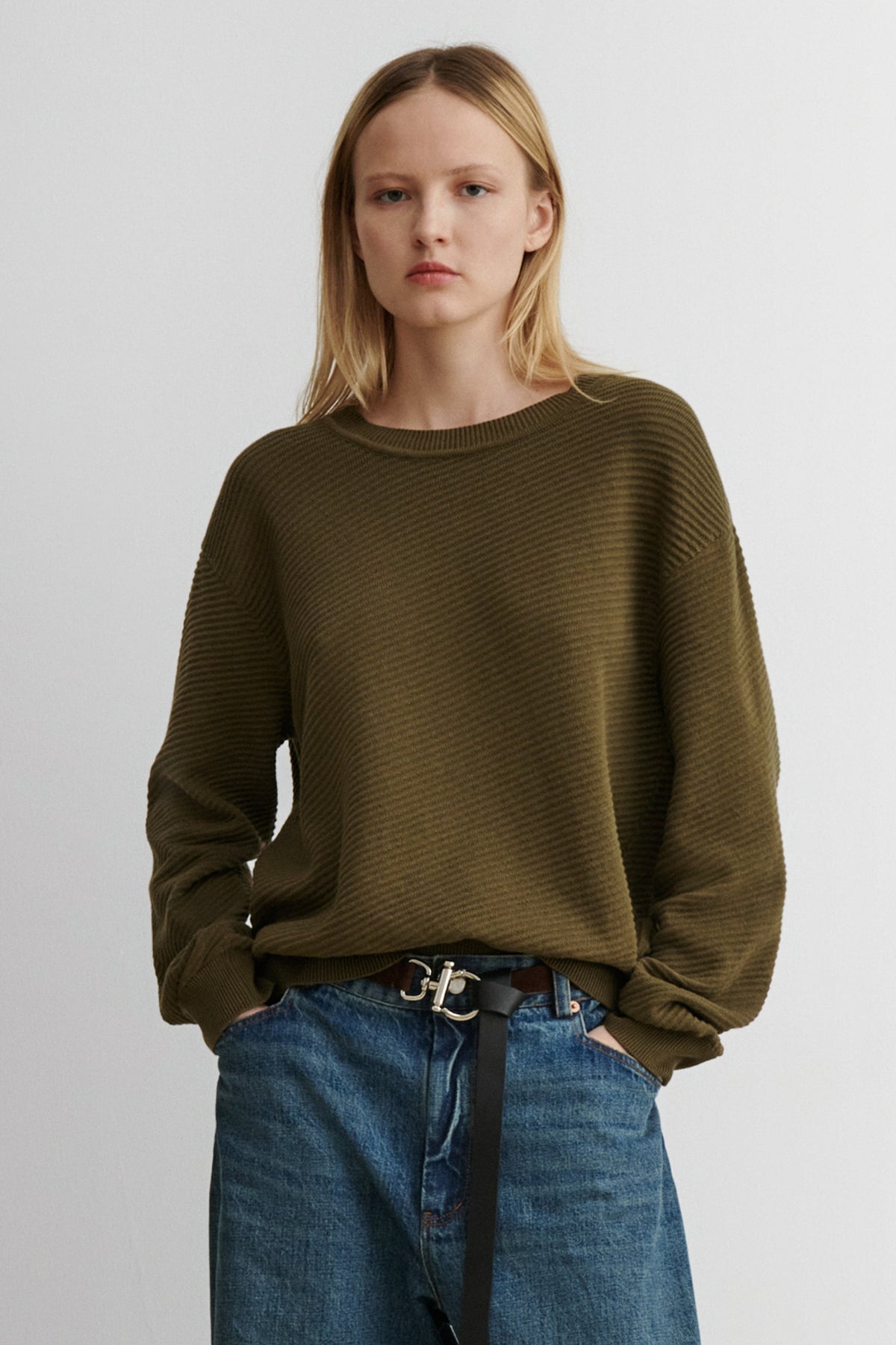 Root Sweater Olive - Rachel Comey