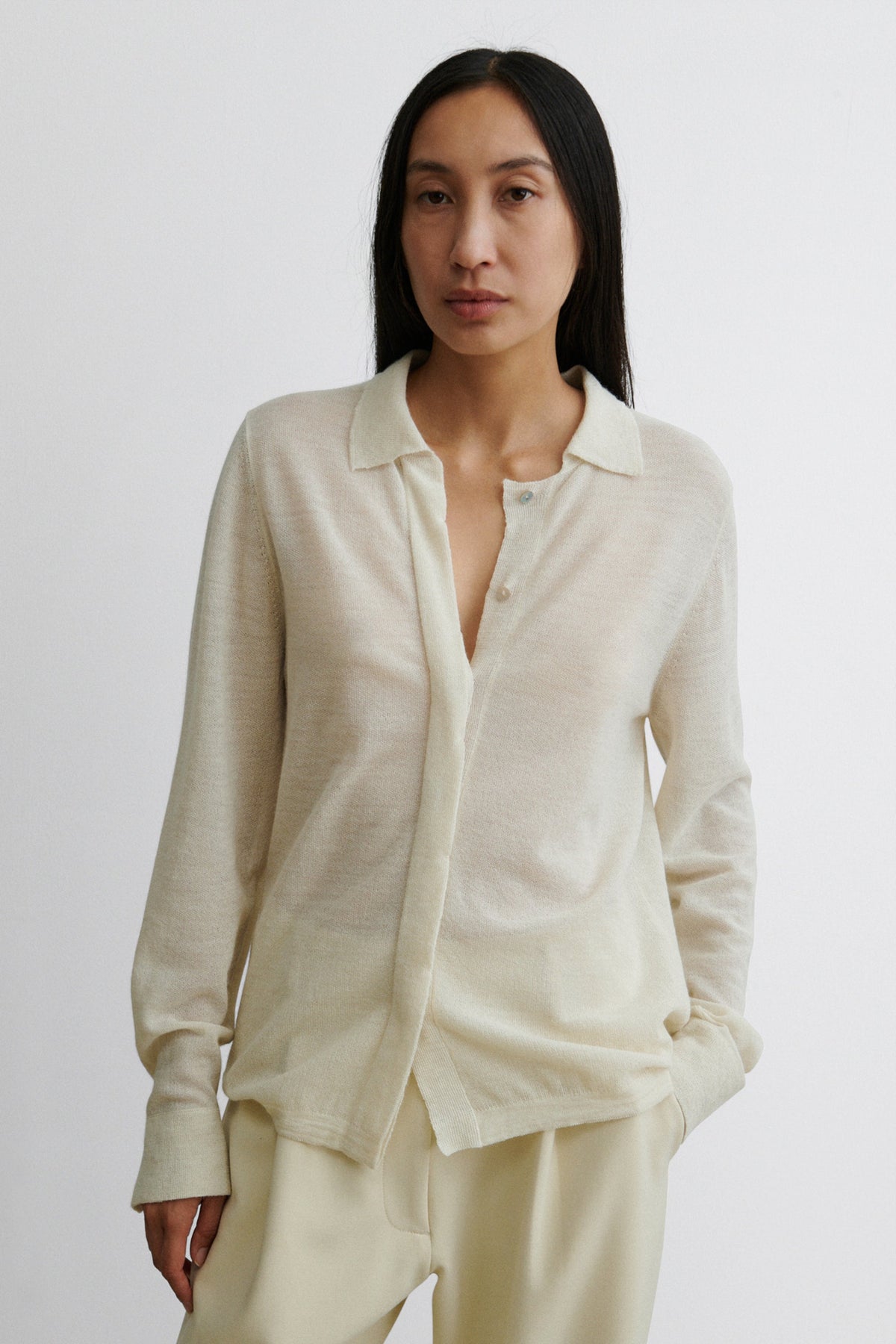 Calma Shirt Cream - Rachel Comey
