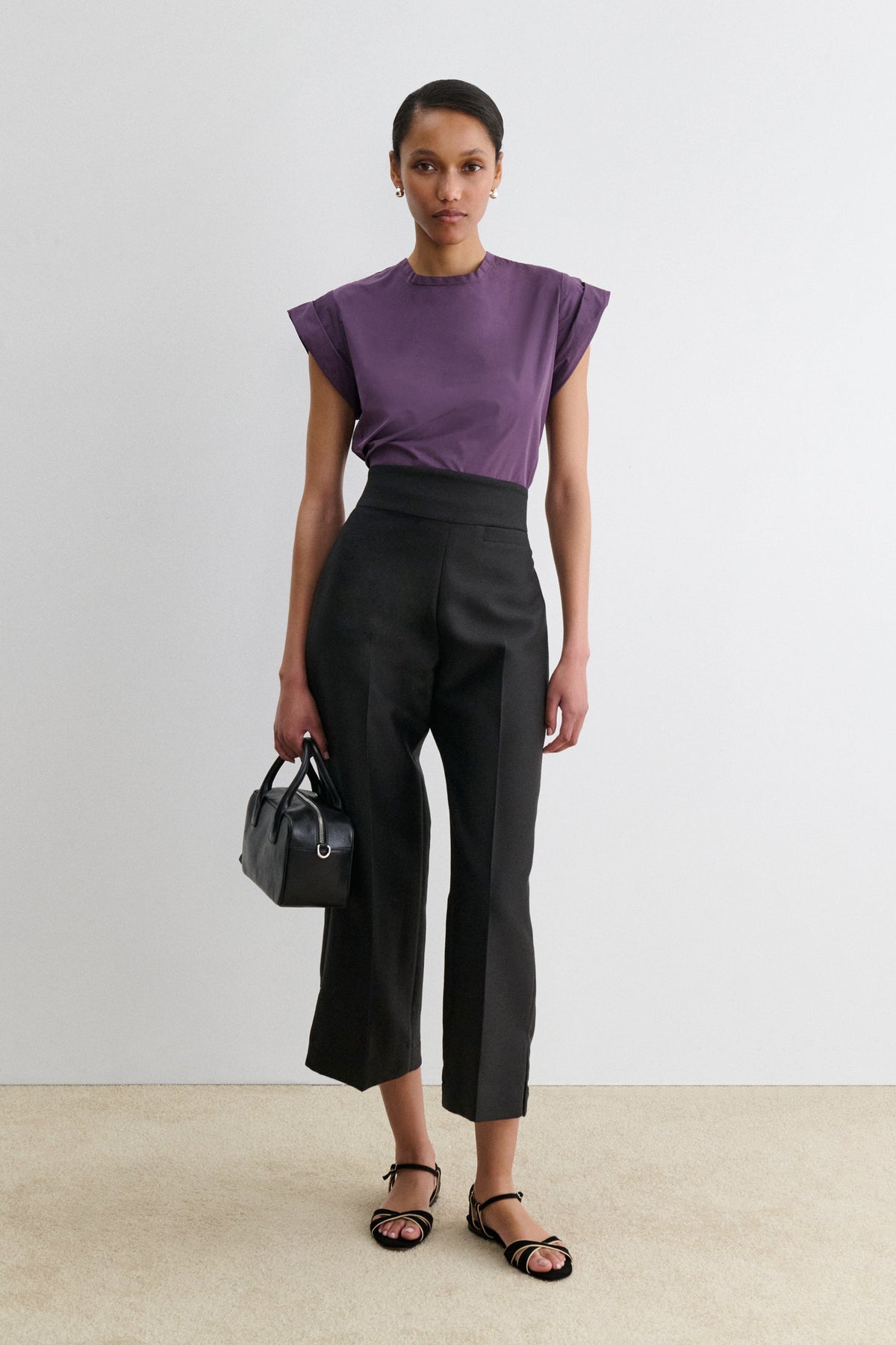 Lam Pant Black - Rachel Comey