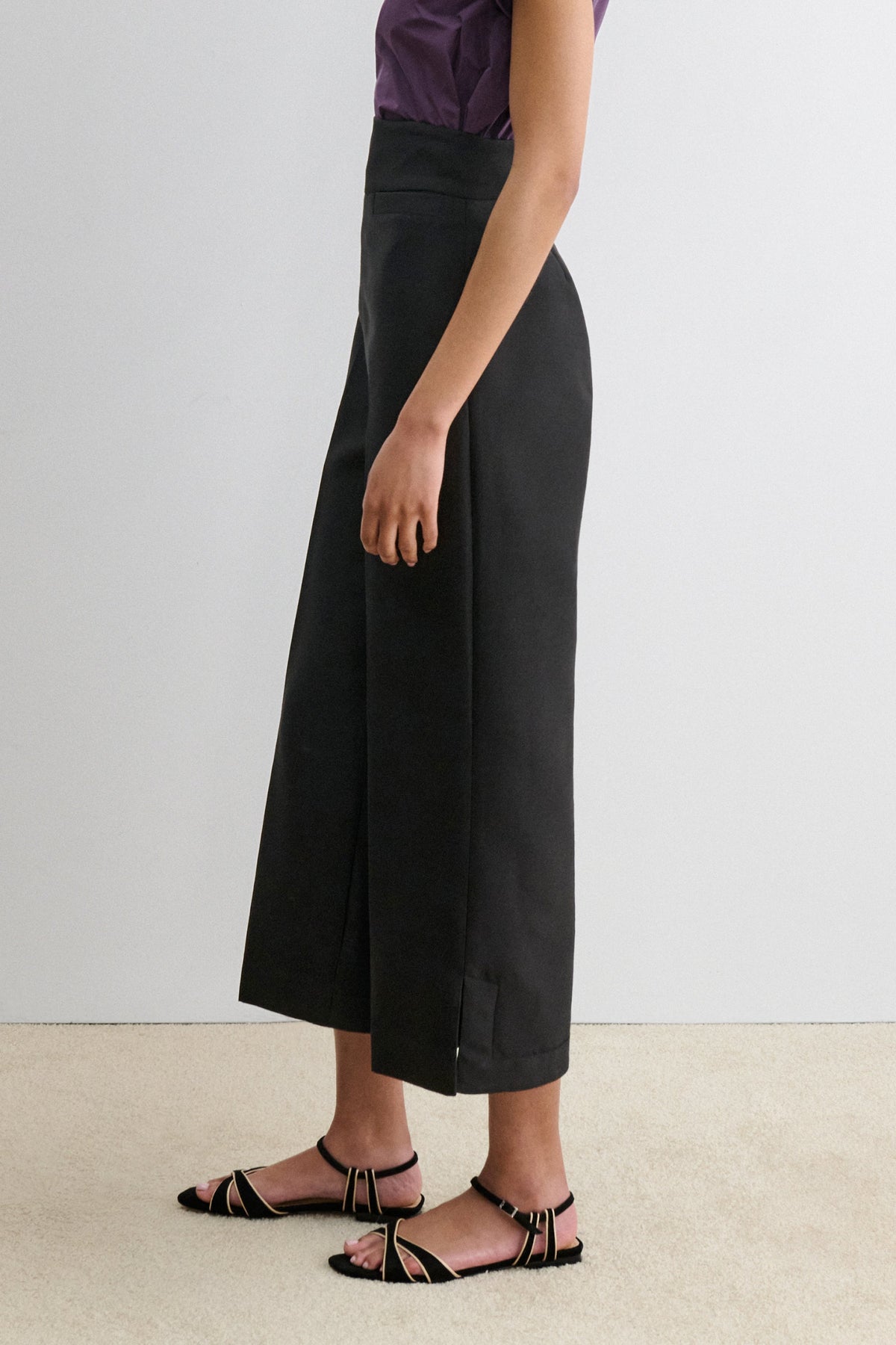 Lam Pant Black - Rachel Comey