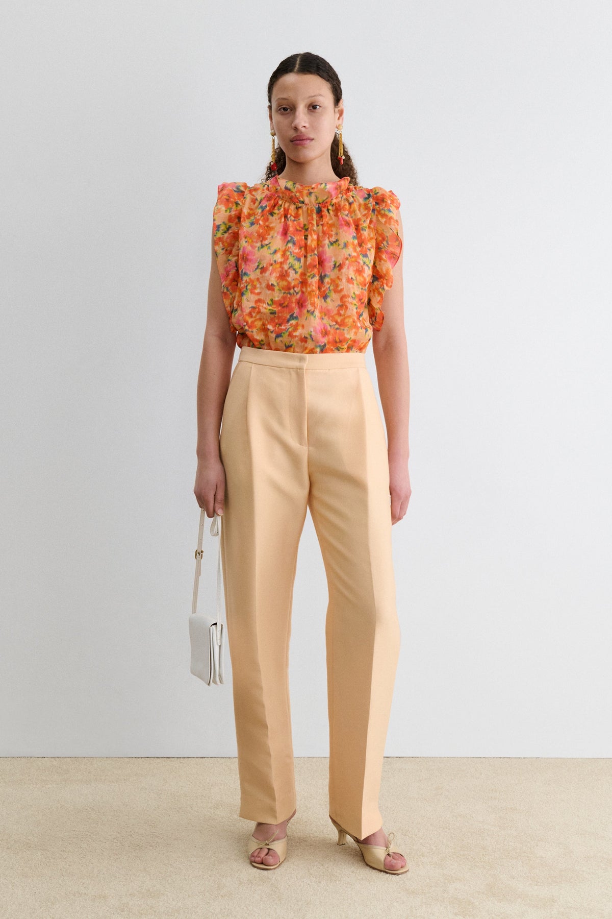 Alba Pant Peach - Rachel Comey