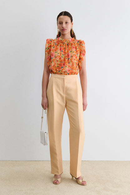 Alba Pant Peach - Rachel Comey