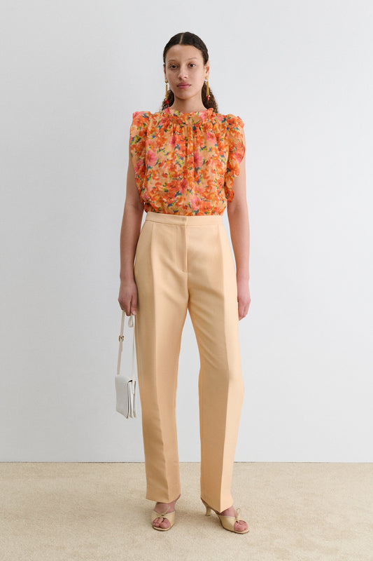 Alba Pant Peach - Rachel Comey
