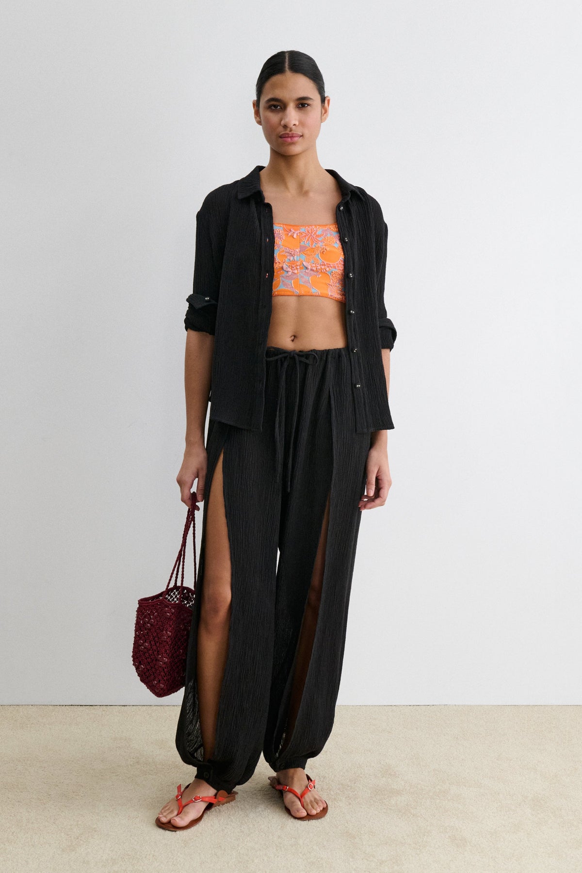 Split Pant Black - Rachel Comey