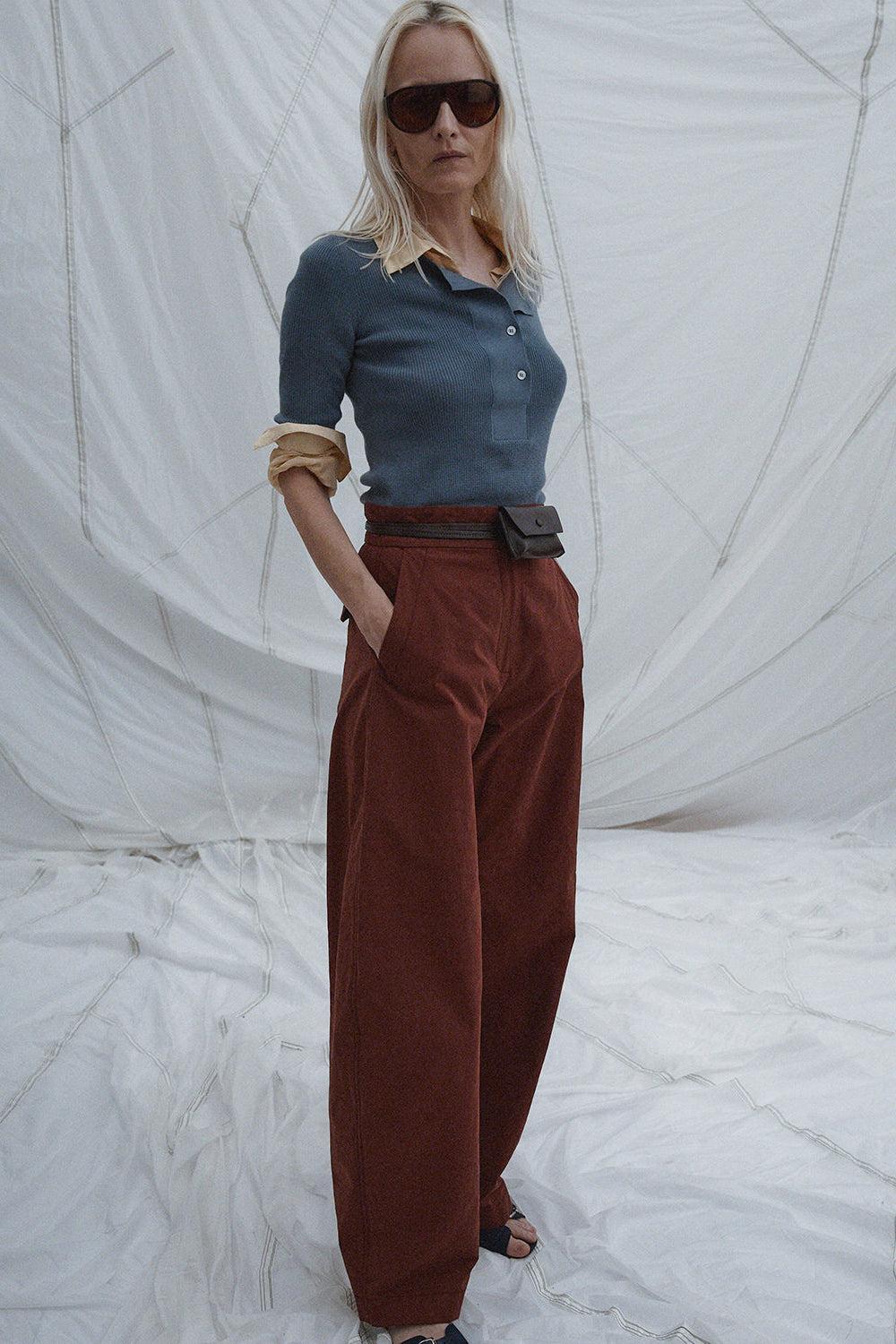 Lyson Pant Garnet - Rachel Comey