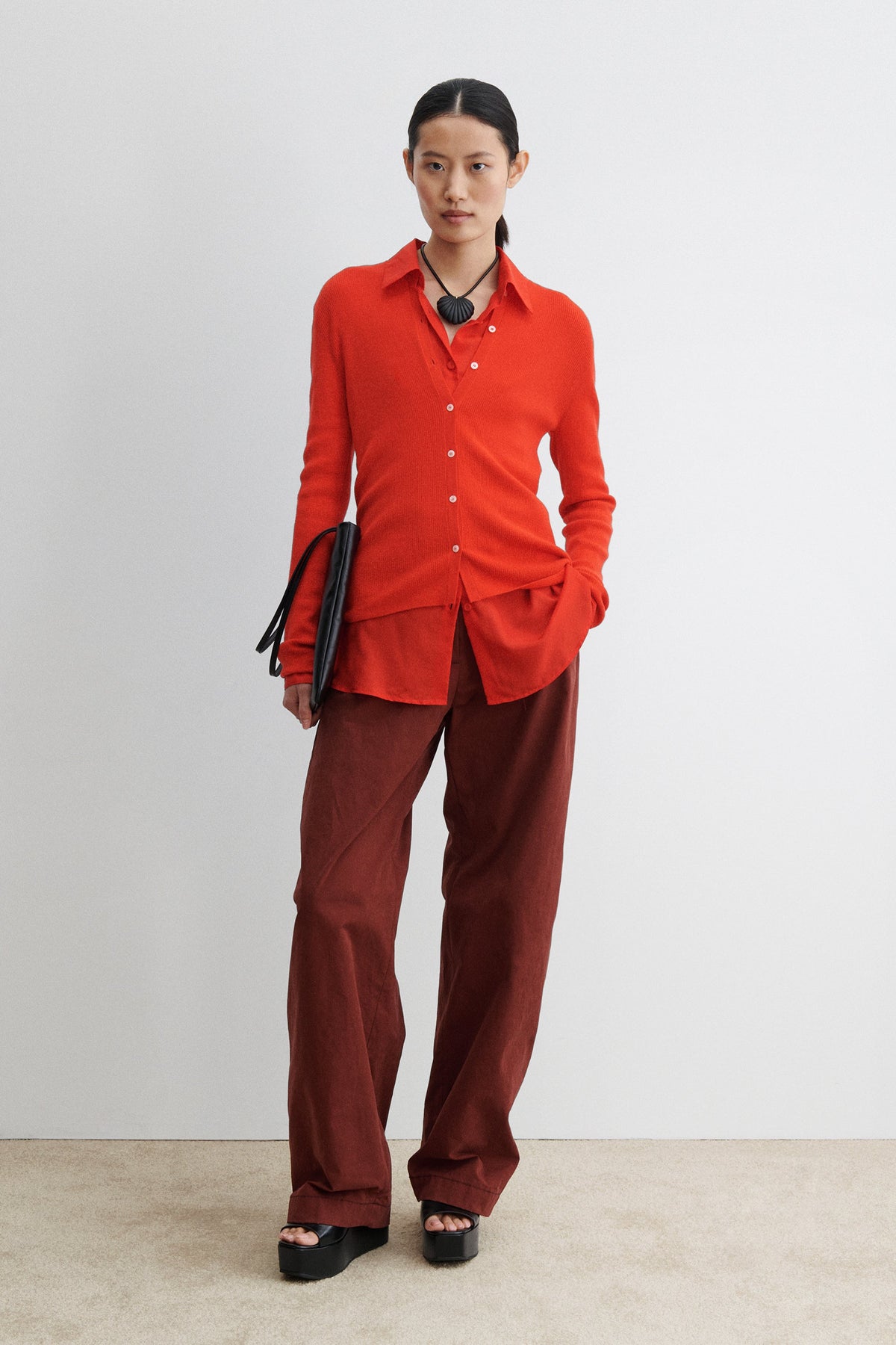 Lyson Pant Garnet - Rachel Comey
