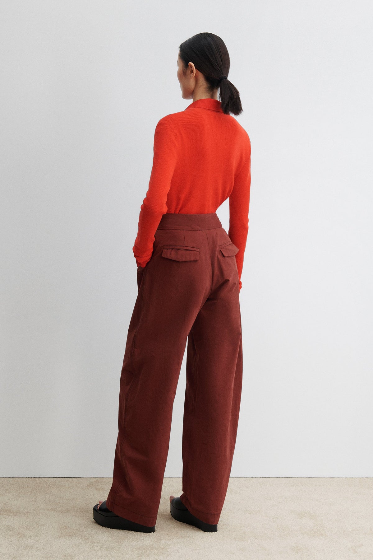 Lyson Pant Garnet - Rachel Comey