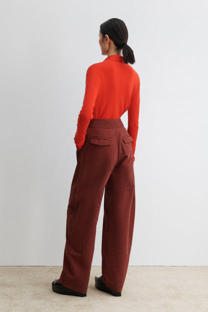 Lyson Pant Garnet - Rachel Comey