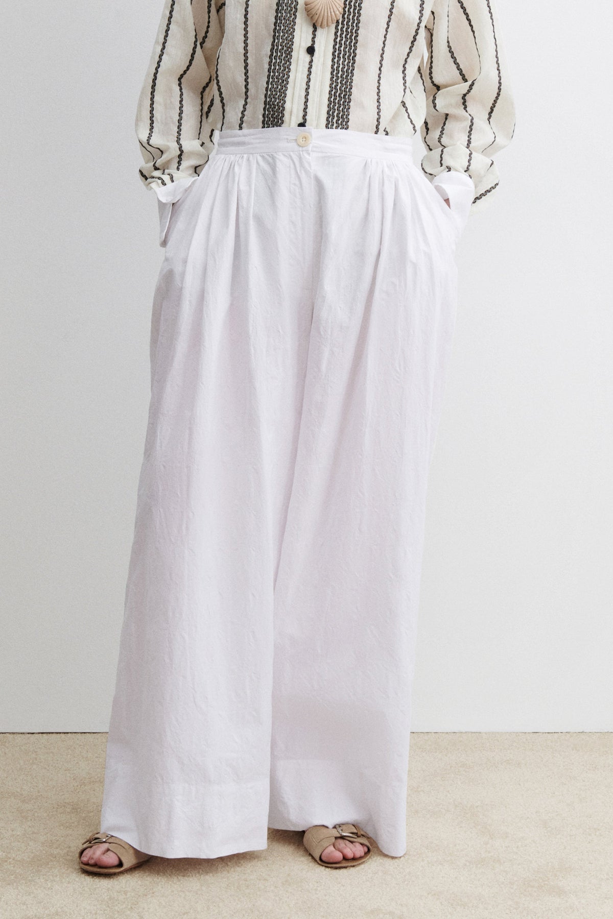 Patchett Pant White - Rachel Comey