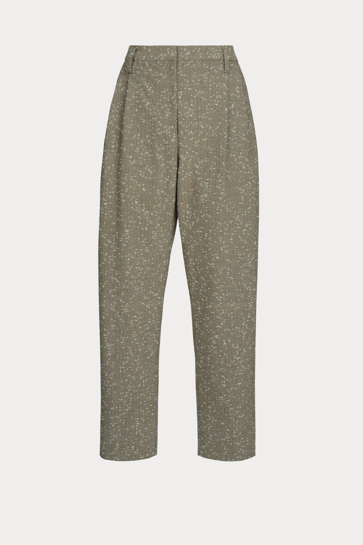 Carabin Pant Brown Herringbone - Rachel Comey