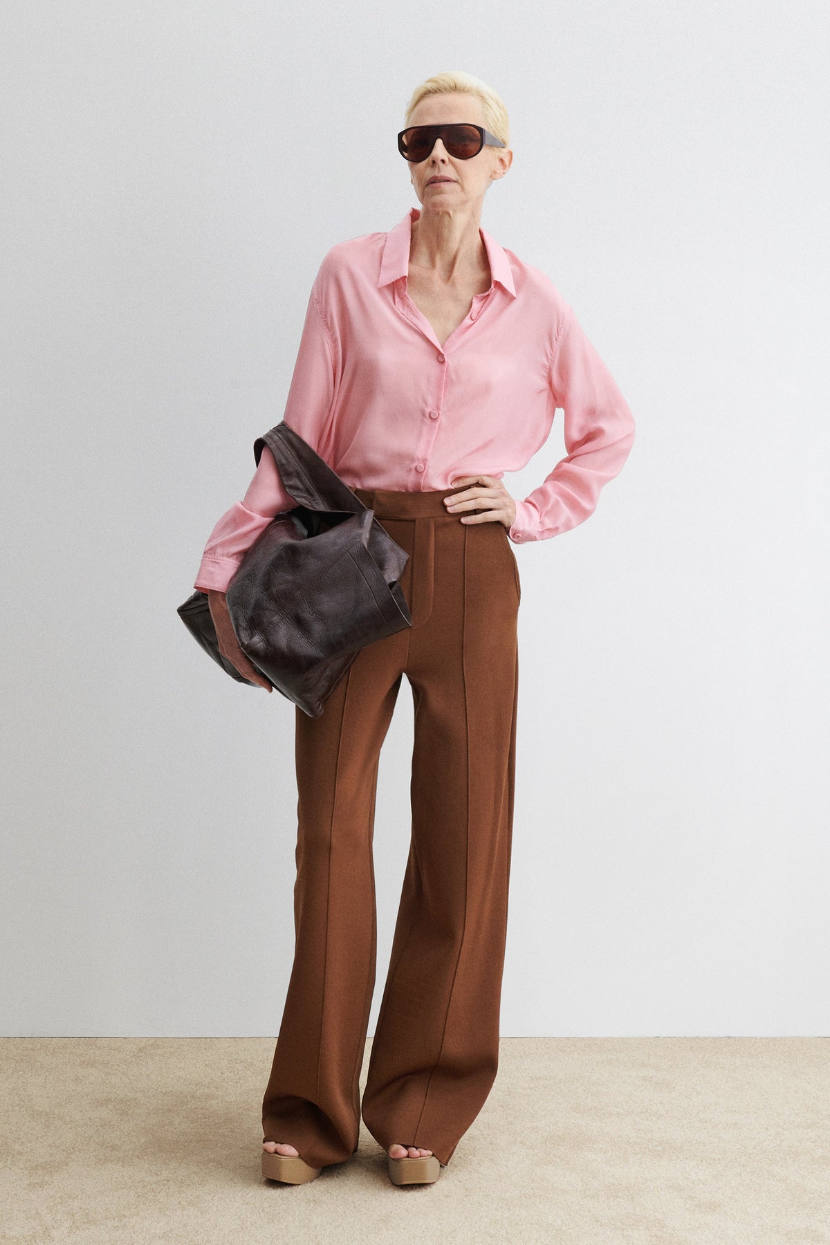 Stov Pant Brown - Rachel Comey