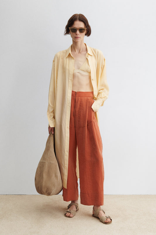 Dini Pant Terracotta - Rachel Comey