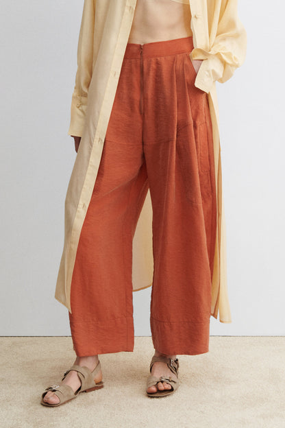 Dini Pant Terracotta - Rachel Comey