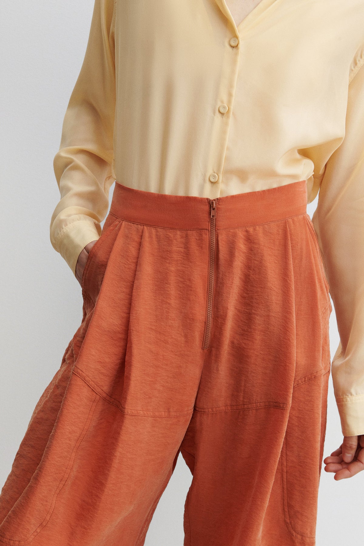 Dini Pant Terracotta - Rachel Comey
