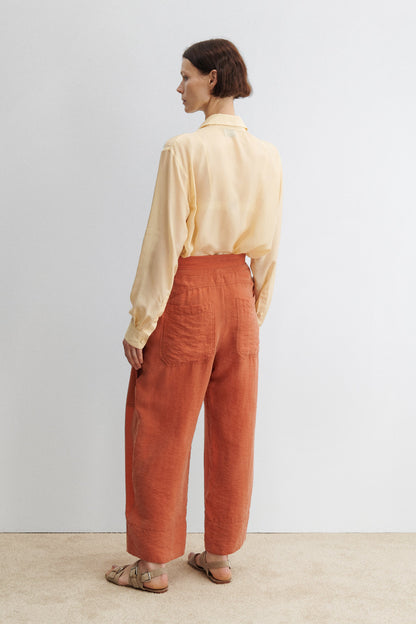 Dini Pant Terracotta - Rachel Comey