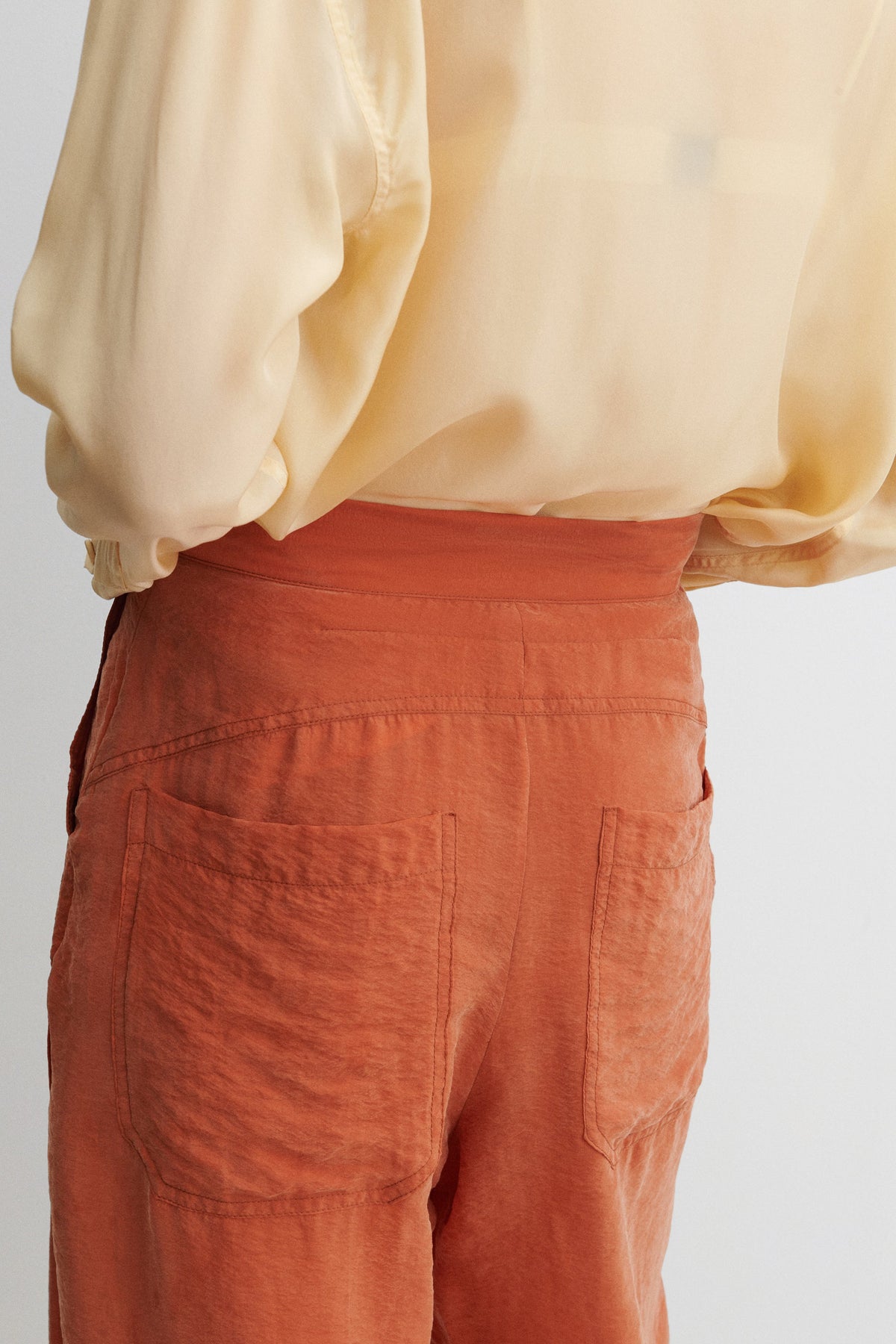 Dini Pant Terracotta - Rachel Comey