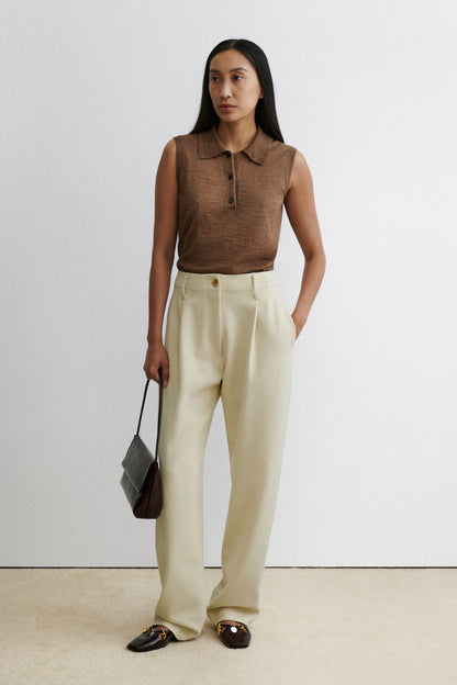 Hurst Pant Cream - Rachel Comey