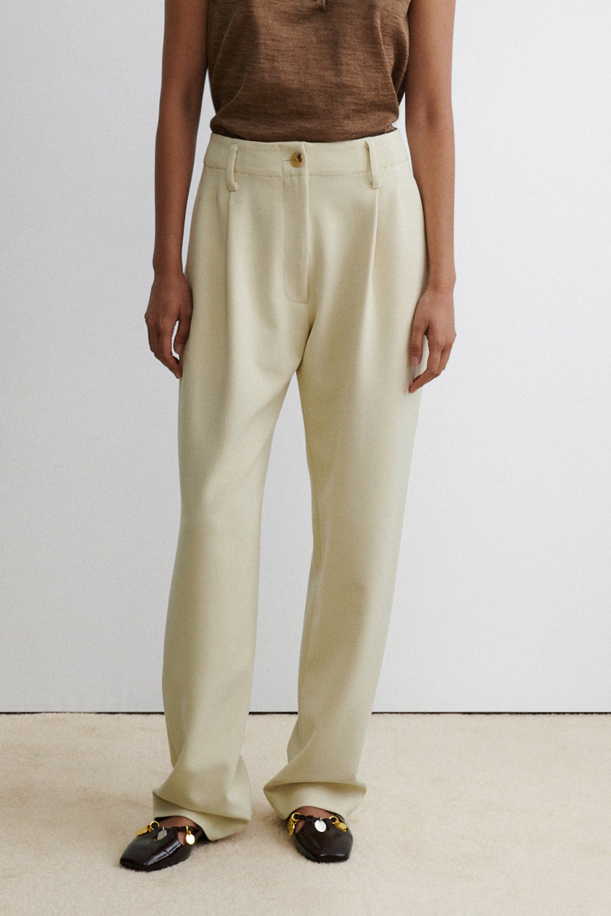Hurst Pant Cream - Rachel Comey