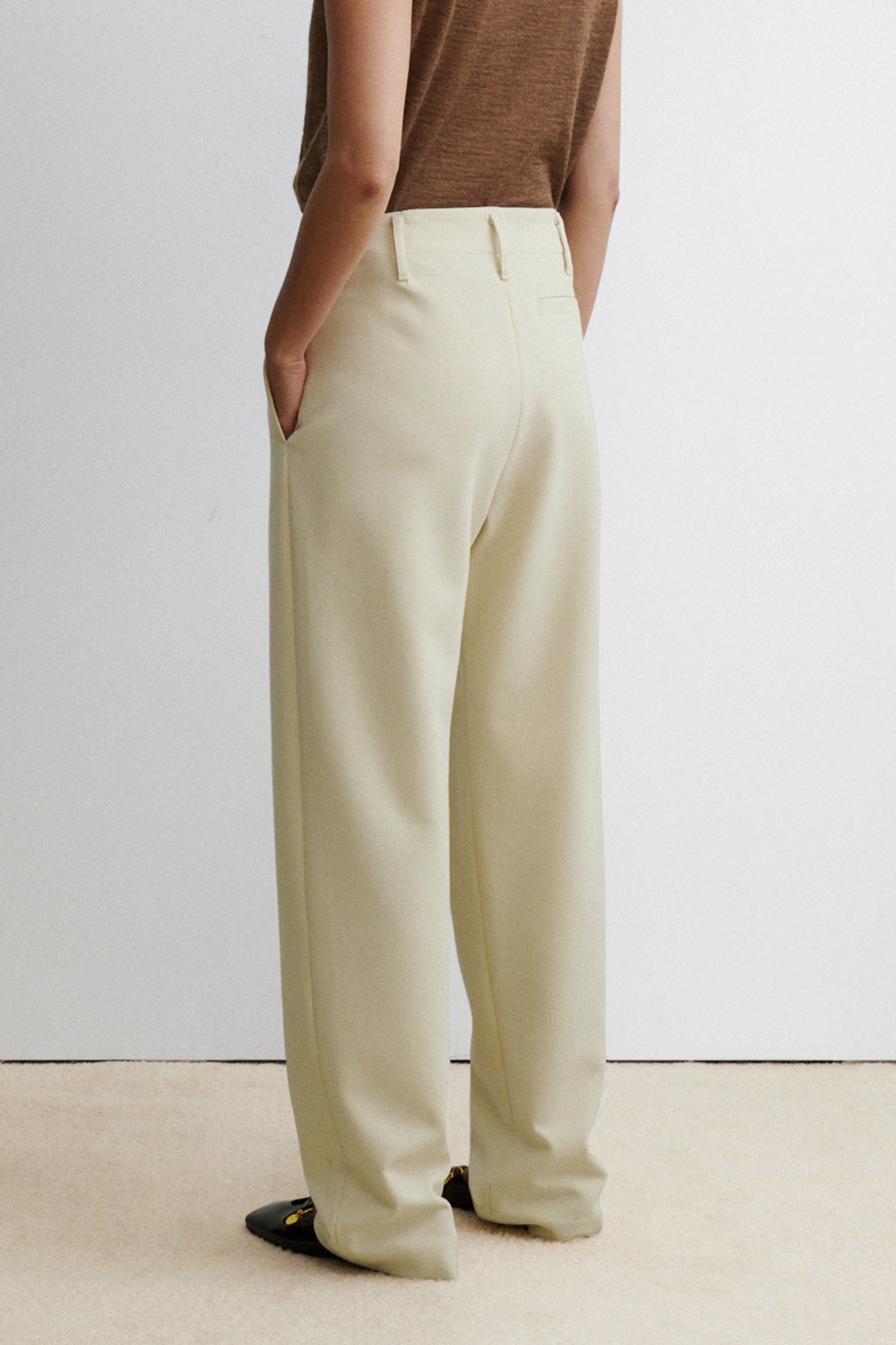 Hurst Pant Cream - Rachel Comey