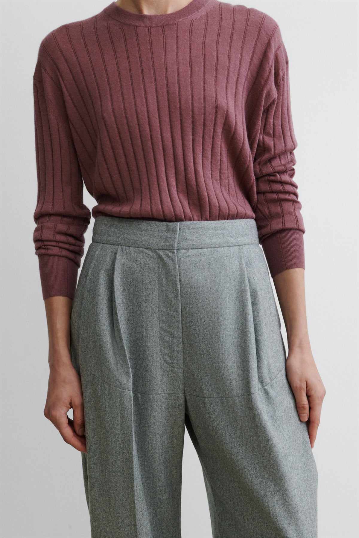 Lini Pant Light Grey - Rachel Comey
