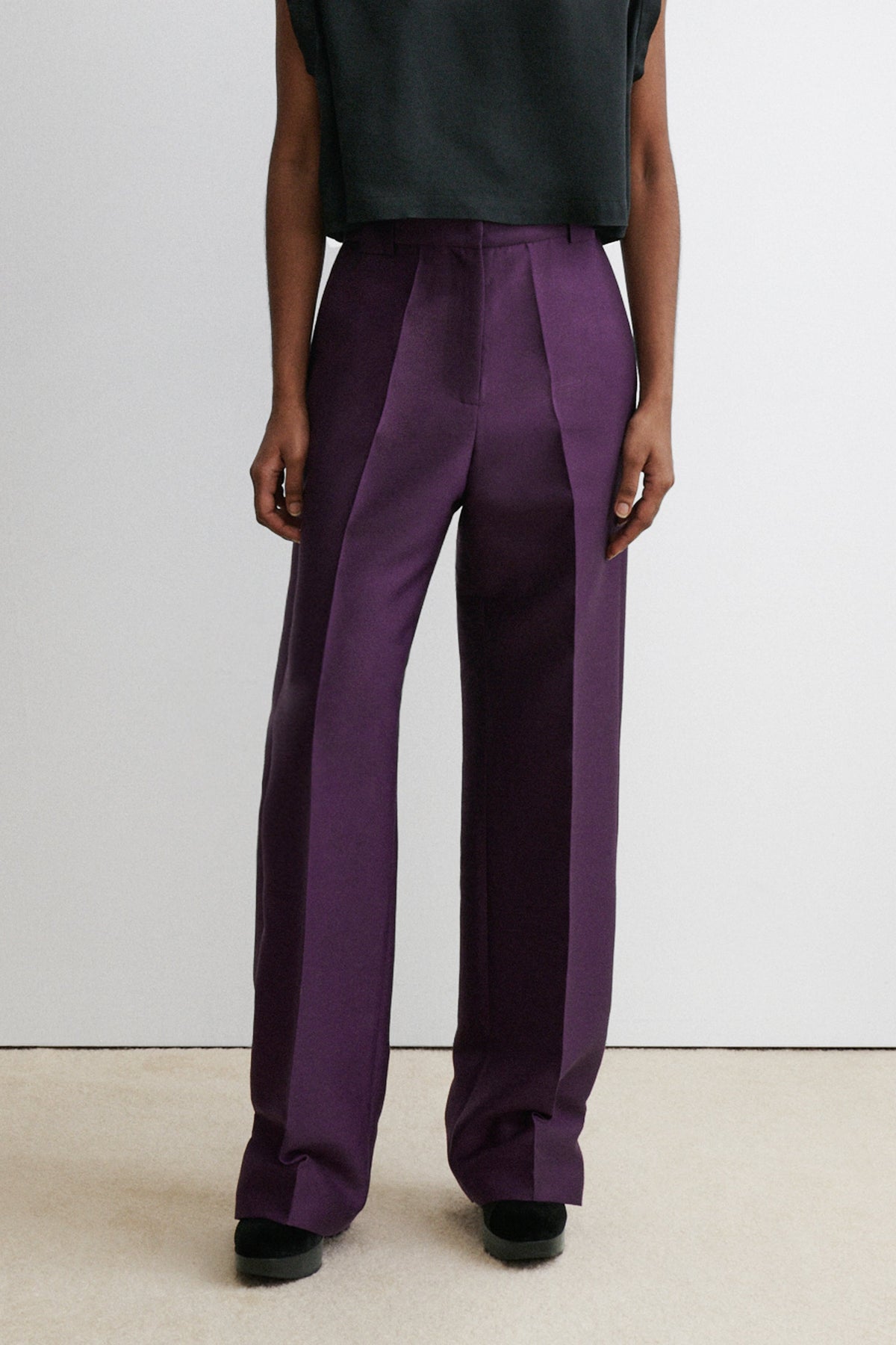 Berenson Pant Plum - Rachel Comey