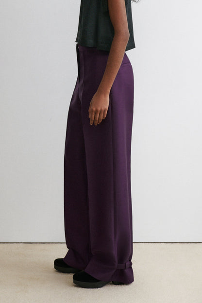 Berenson Pant Plum - Rachel Comey